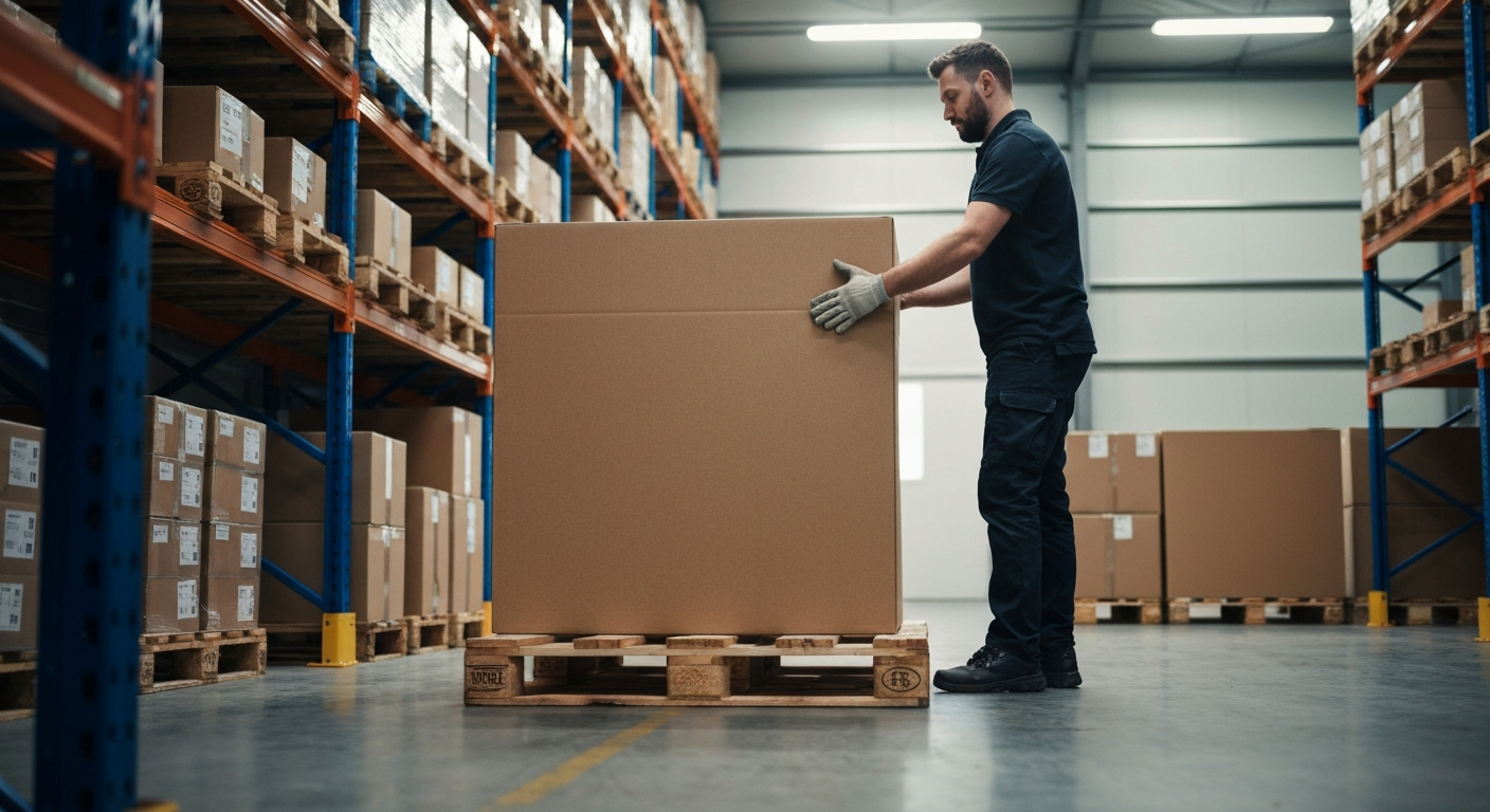 Caisse carton palettisable : quel design optimal pour la manutention